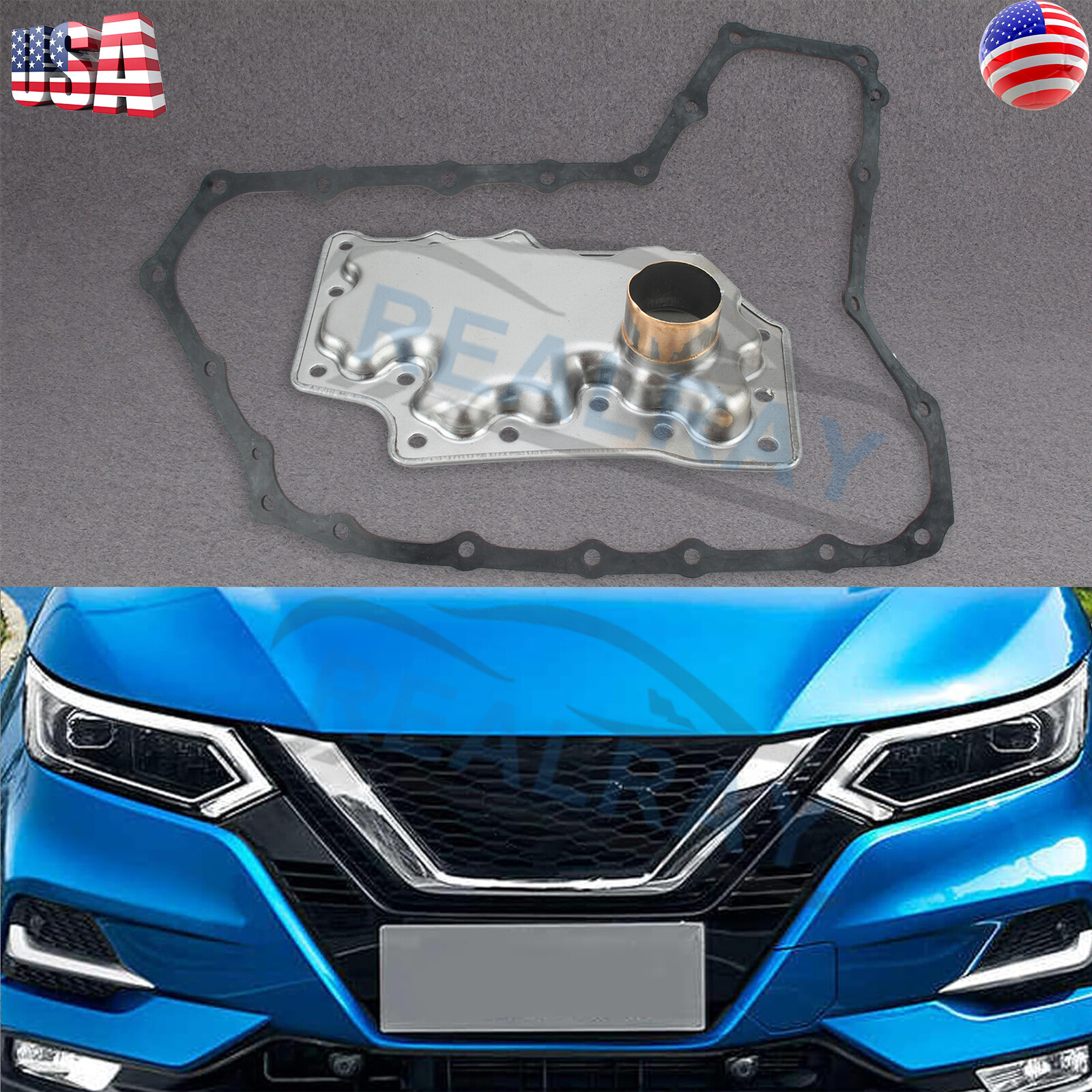 Set RE0F09A/09B JF010E Transmission Oil Filter for Nissan Altima Maxima Murano