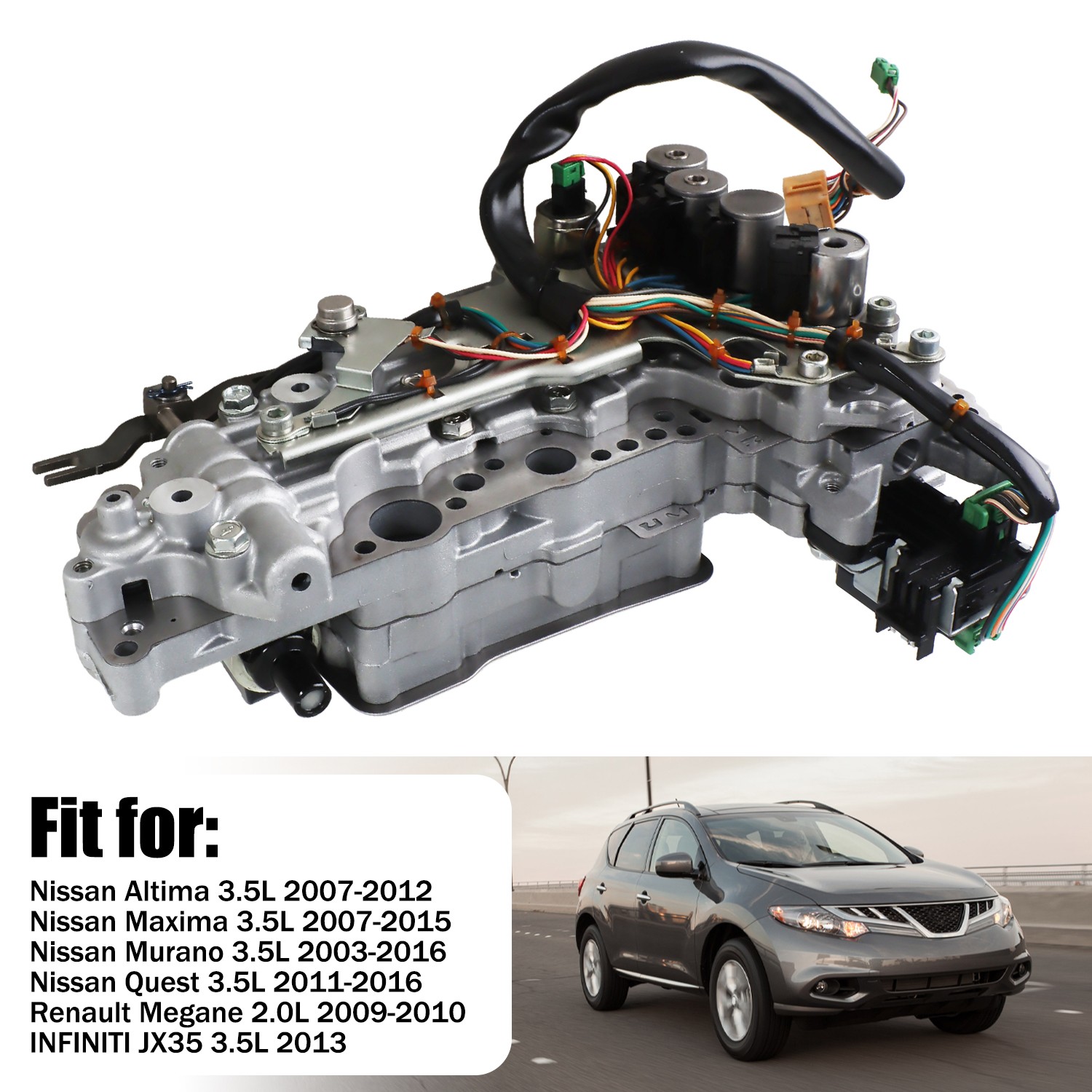 CVT Transmission Valve Body JF010E RE0F09A for Nissan Quest, Murano, & Maxima