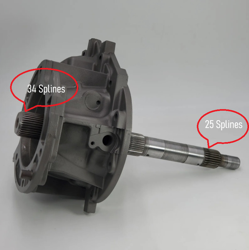 5R110W EXTENSION HOUSING FORD TRANSFER CASE 4X4 ADAPTER TORQSHIFT 5 SPEED 03-UP