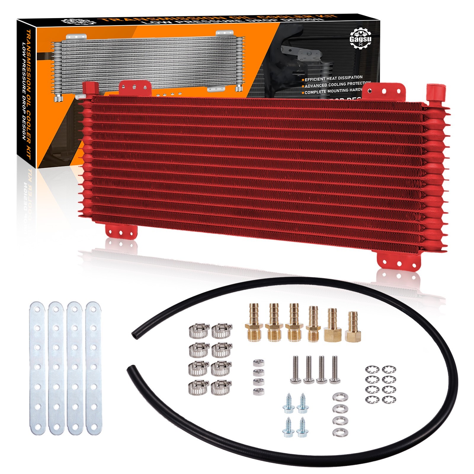 LPD47391 For Tru Cool Low Pressure Drop 40k Transmission Oil Cooler Kit GVW Max
