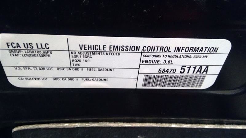 Automatic Transmission Gasoline 9 Speed Automatic Fits 20-22 PACIFICA 10838716