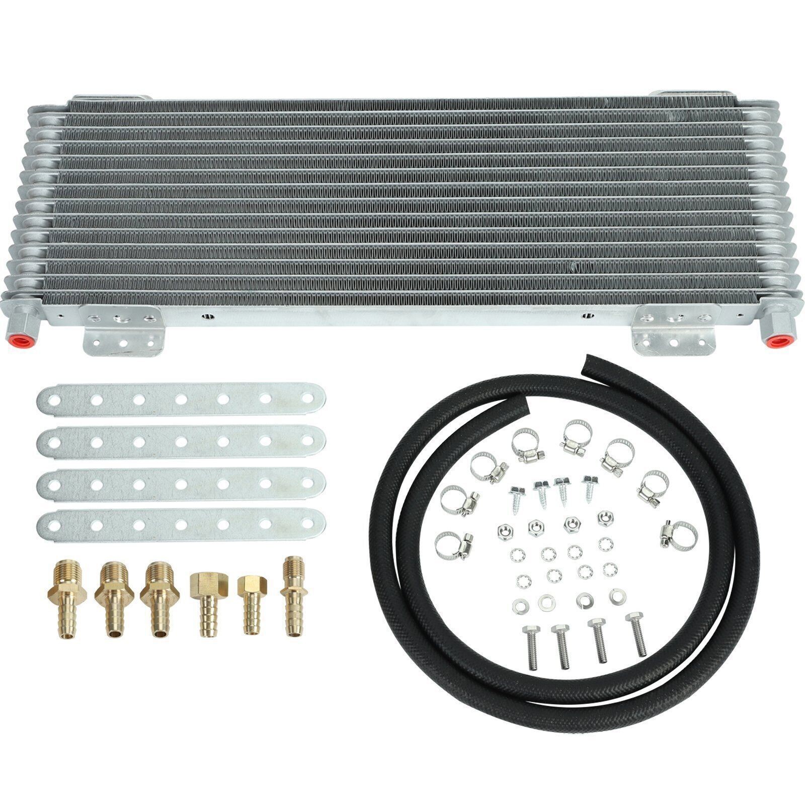 40,000 GVW Transmission Oil Cooler Low Pressure Drop Silver OC-47391 LPD47391