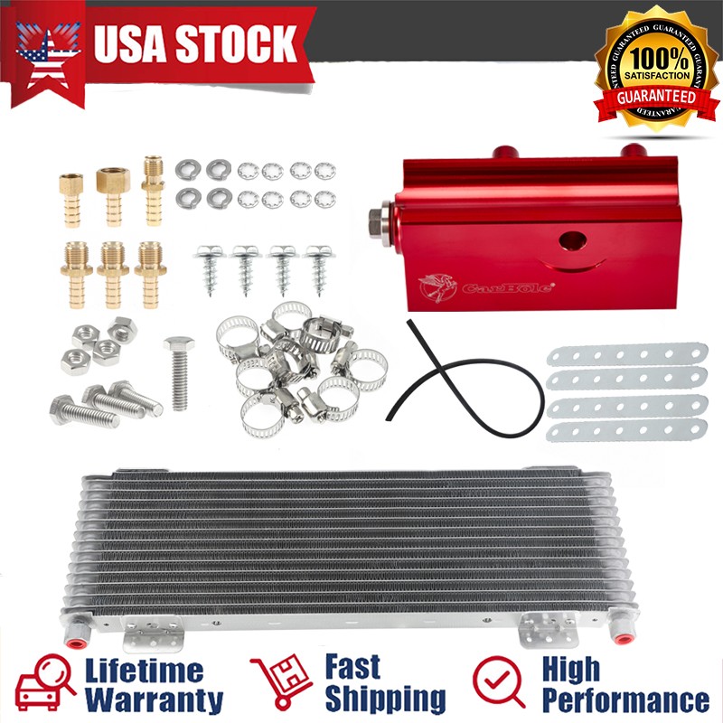 40K Trans Cooler and Bypass 125071000 LPD47391 for For 2015-2018 Chevy/GMC 1500