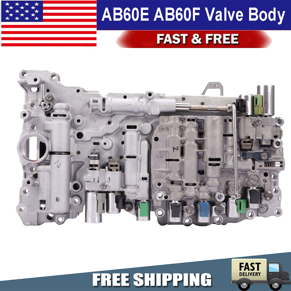 AB60E Transmission Valve Body W/9 Solenoids For Toyota Tundra Sequoia 89010