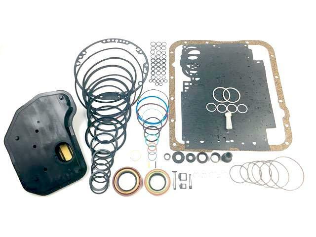 4L60E Transmission Overhaul Paper Rubber & Seal Kit W/ All Plastic Filter 93-03