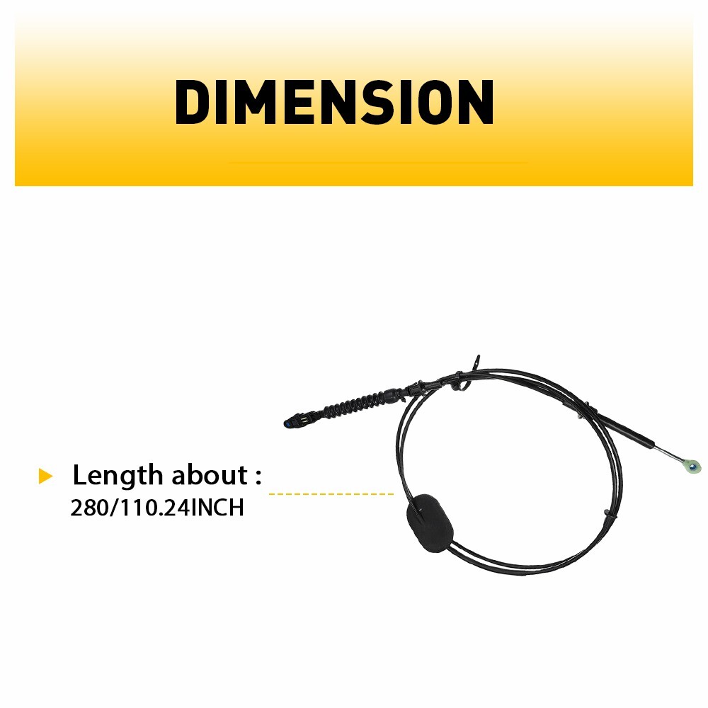Auto Transmission Shift Cable For Chevrolet C1500 C2500 C3500 GMC C1500 C2500 US