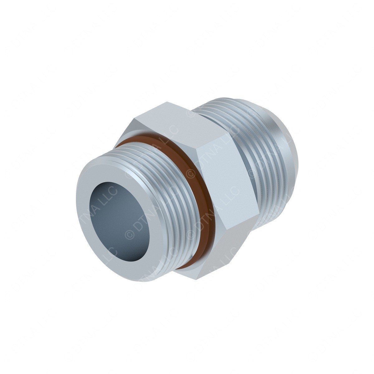 Freightliner 23-13039-016 Trans Oil Cooler Line Fitting Straight Connector