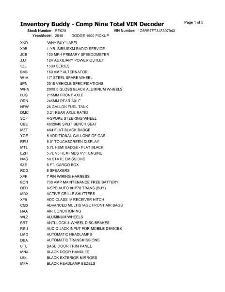 TDODR1500 2018 Transfer Case 959210