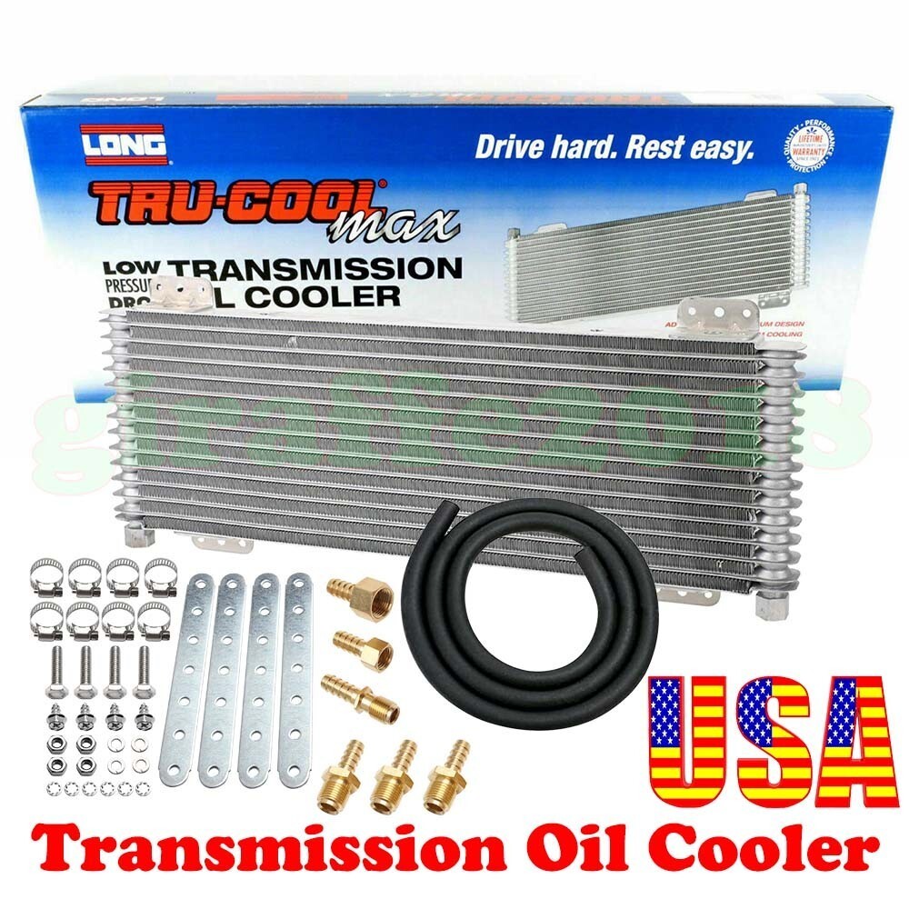 Tru-Cool Max 40,000 GVW Transmission Oil Cooler Low Pressure Drop LPD47391