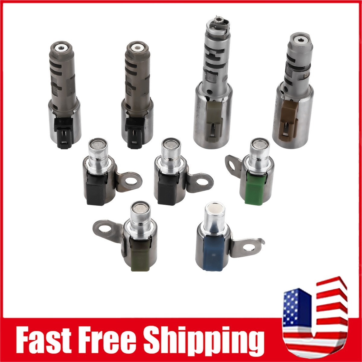 For Toyota Lexus A760 A761E A960E AB60F CN AB60E Transmission Solenoid Set Kit