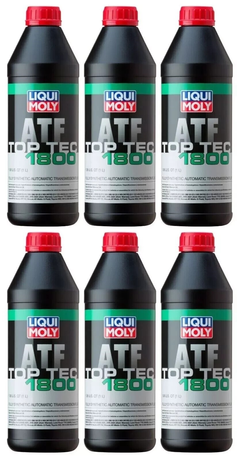 OEM BMW Automatic Transmission Fluid ATF (6 Liters) LIQUI MOLY MADE IN GERMANY