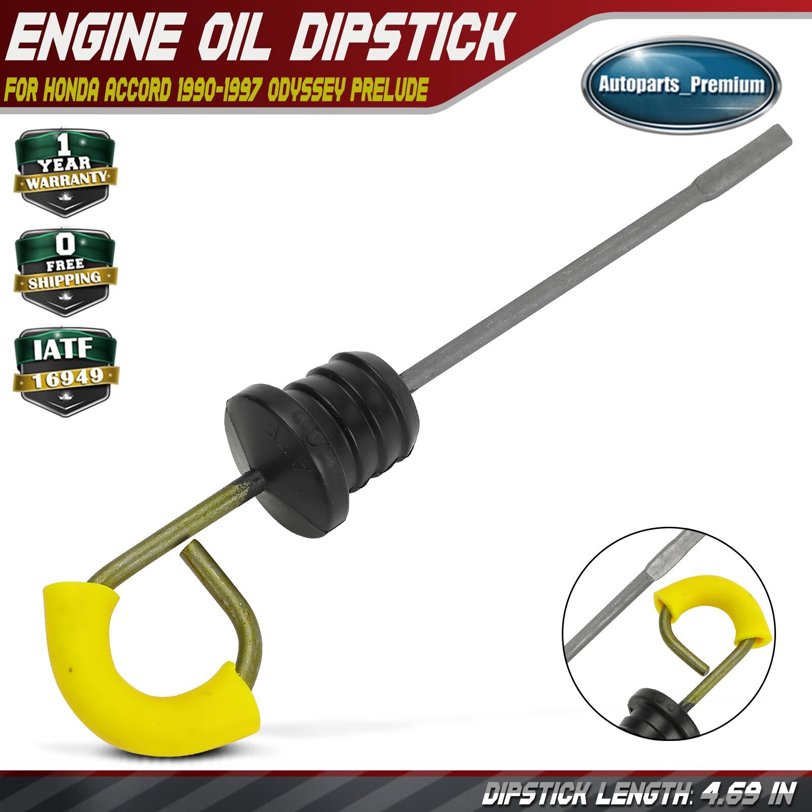Automatic Transmission Fluid Dipstick for Honda Accord Odyssey Prelude Acura CL
