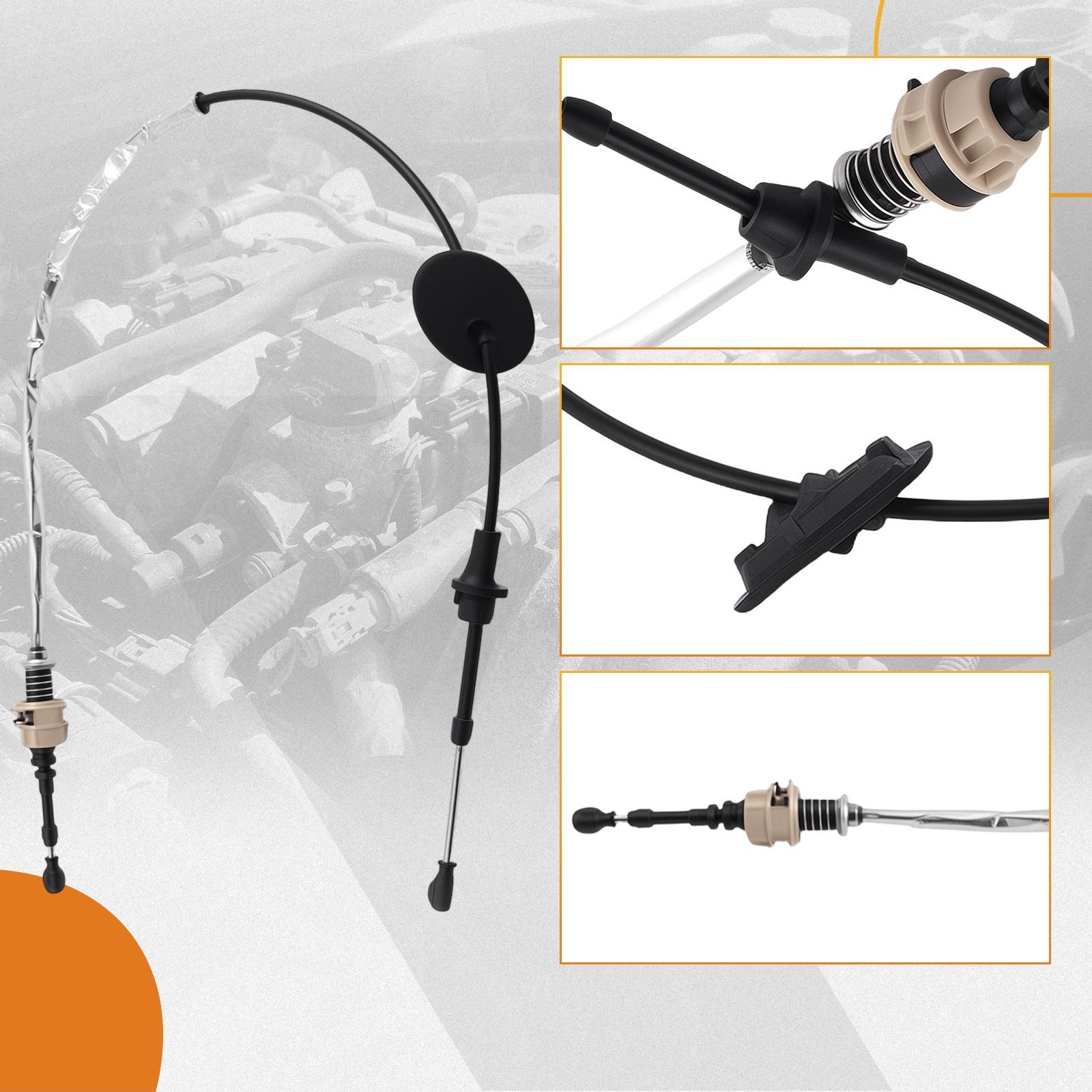 Shift Cable for Cavalier/Sunfire 2.2L 2.4L 1995-2005 22737100