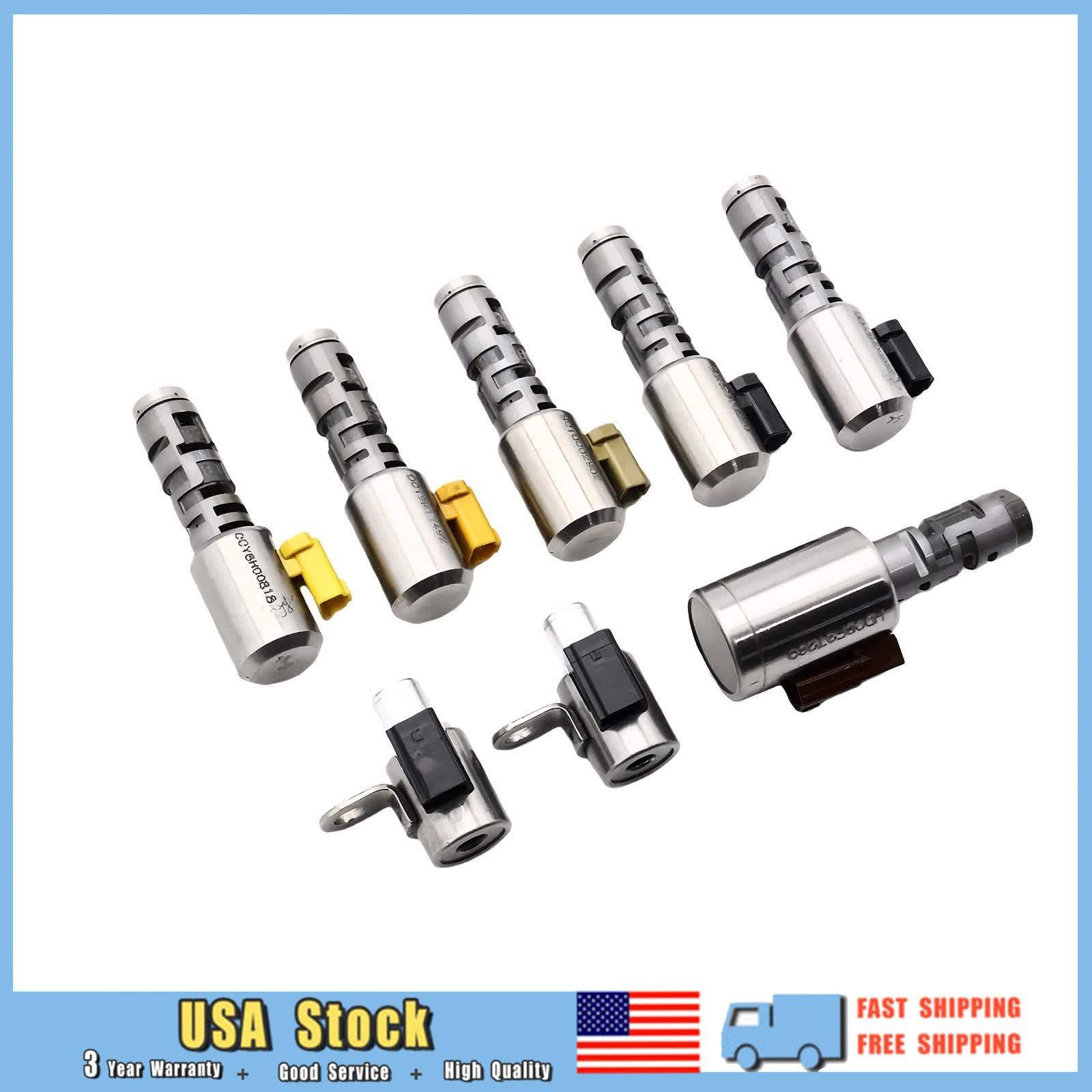 8Pcs Transmission Solenoid Small Valve Fit 03-08 Audi TT 05-10 VW Jetta 09G 6spd