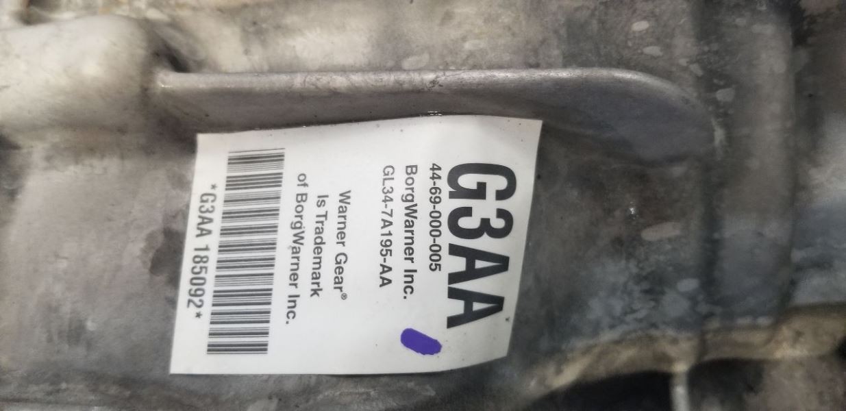 15 FORD F150 3 MODE TRANSFER CASE ASSEMBLY GL347A195AA