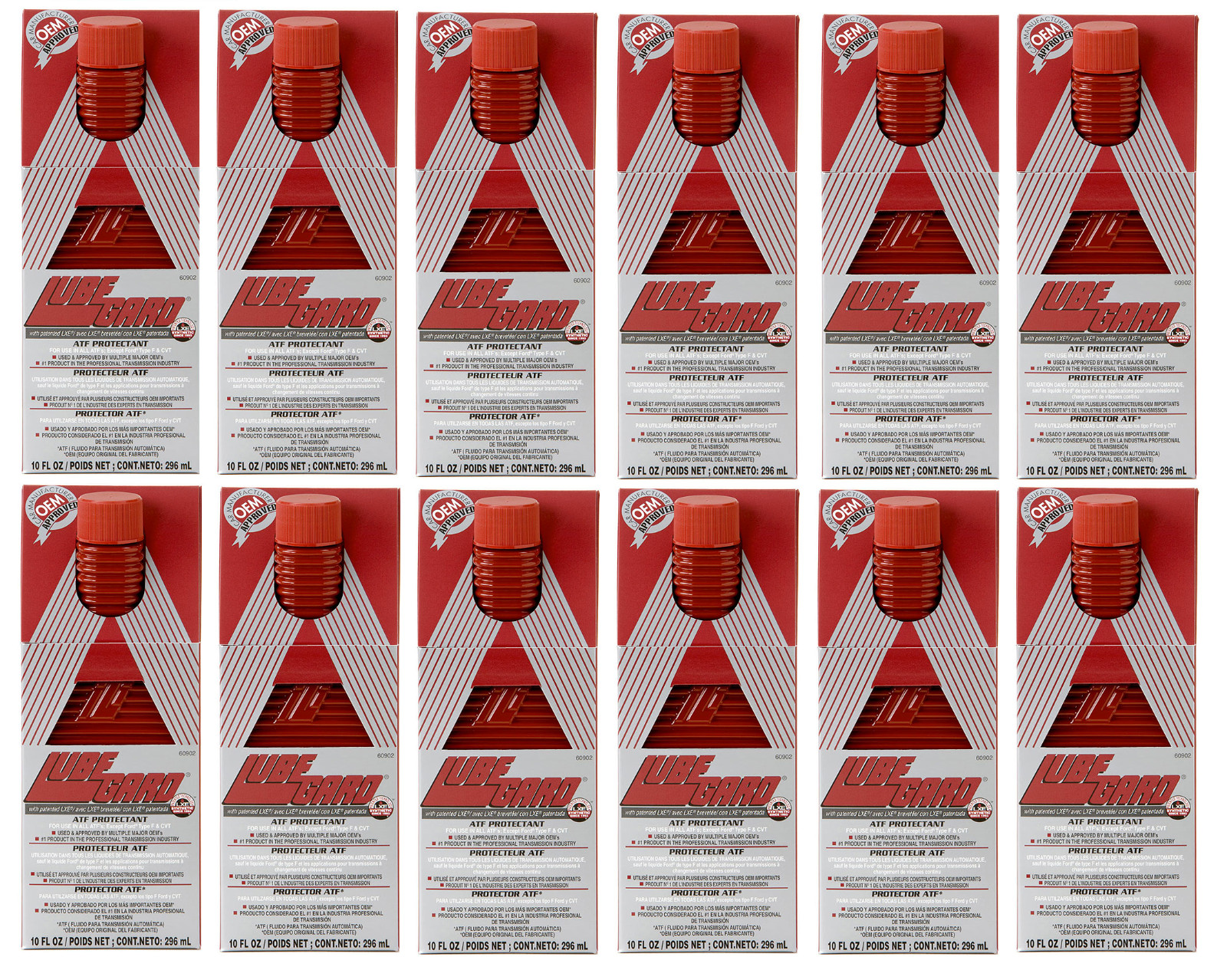 12 PC Lubegard ATF Protectant Red Automatic Transmission Fluid Protect Overheat