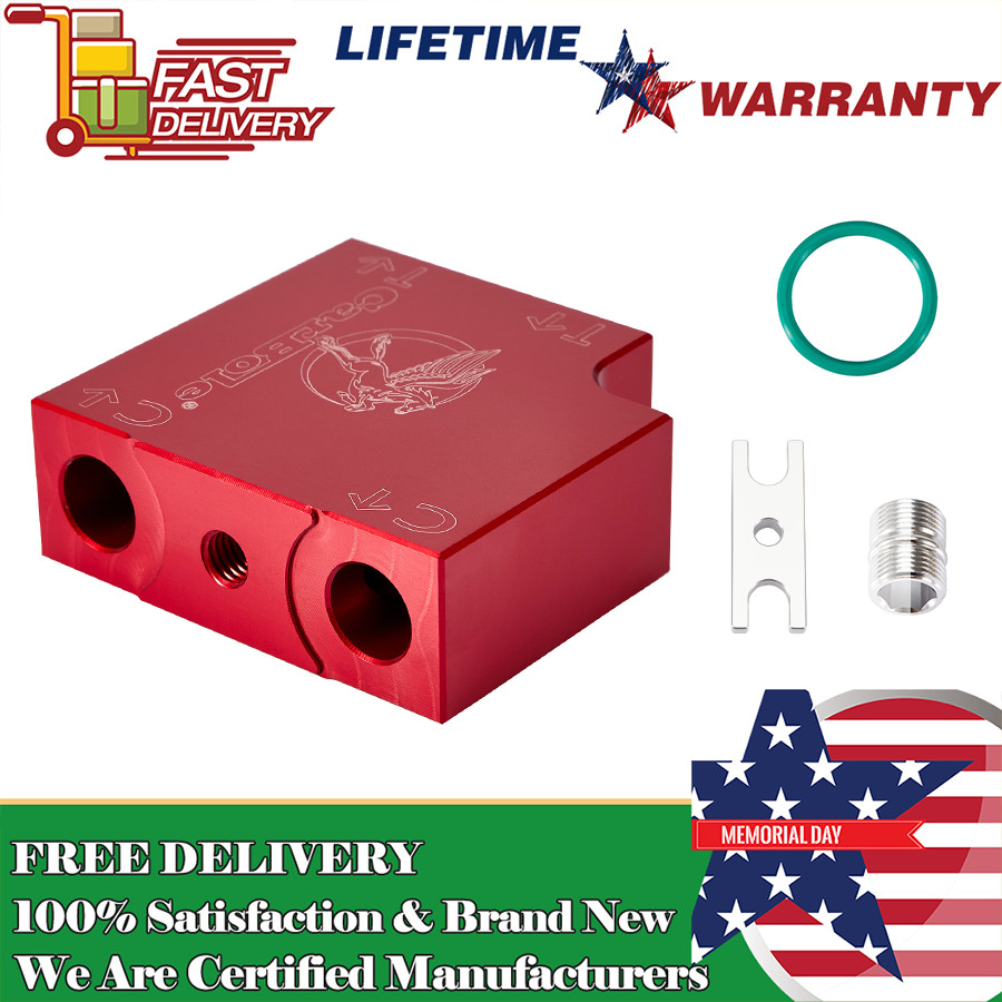 For 2019+ Cummins 6.7L 68RFE / 69ASRC Thermal Bypass Valve w/ Billet Coupler