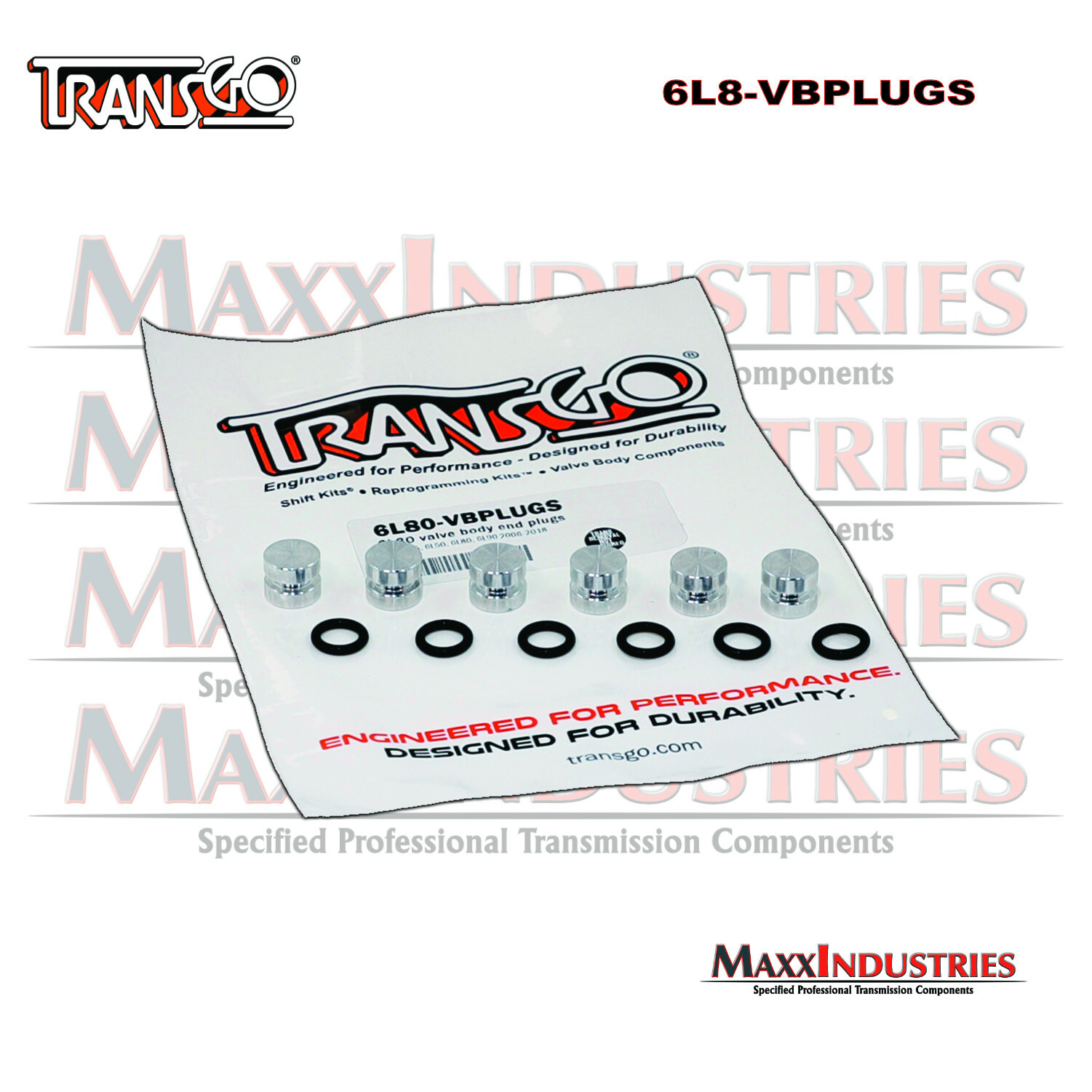 6L45 – 6L50 – 6L80 – 6L90 – Valve Body End Plug Kit TransGo 6L8-VBPLUGS
