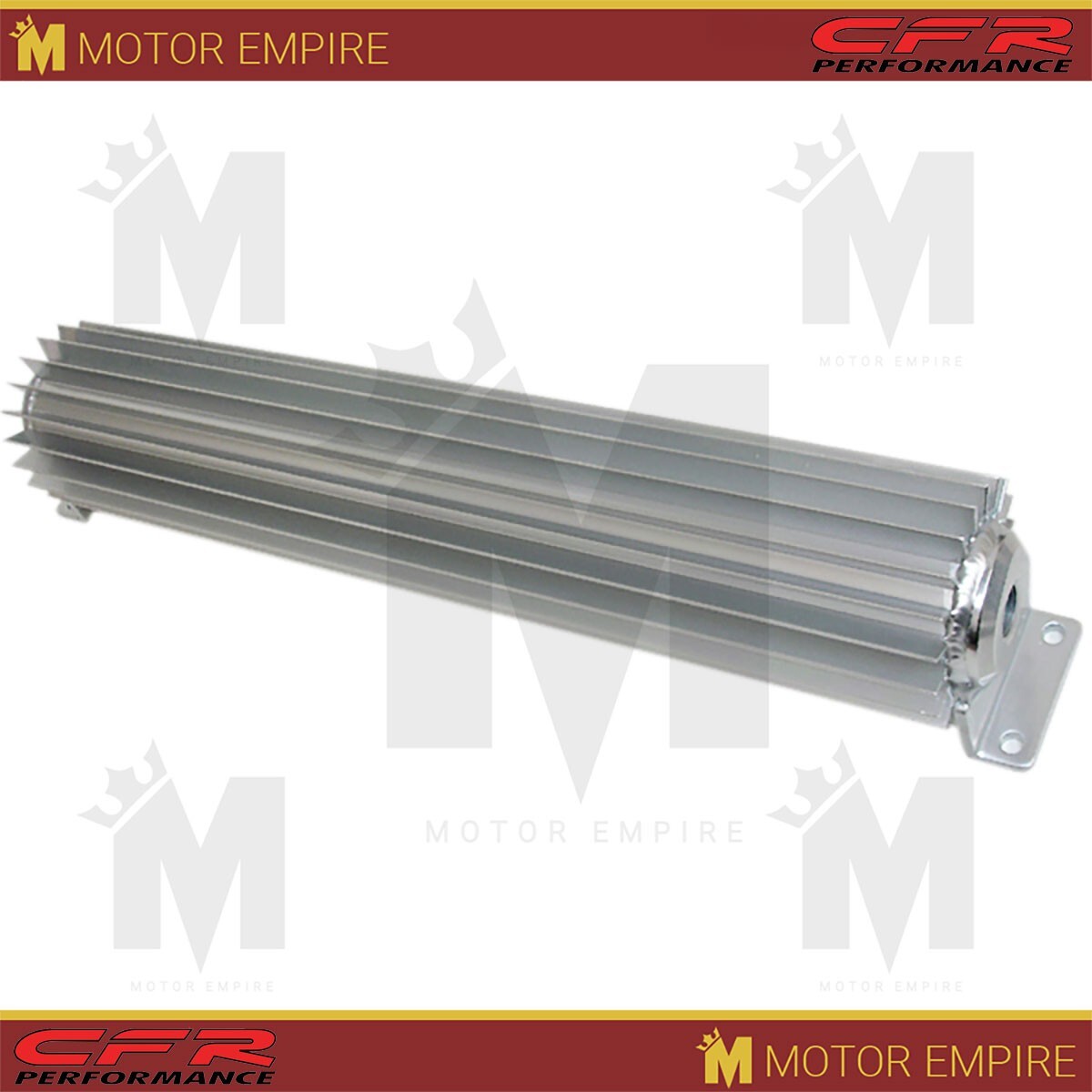 12″ Finned Aluminum Dual Line Transmission Cooler Fits Chevy Ford