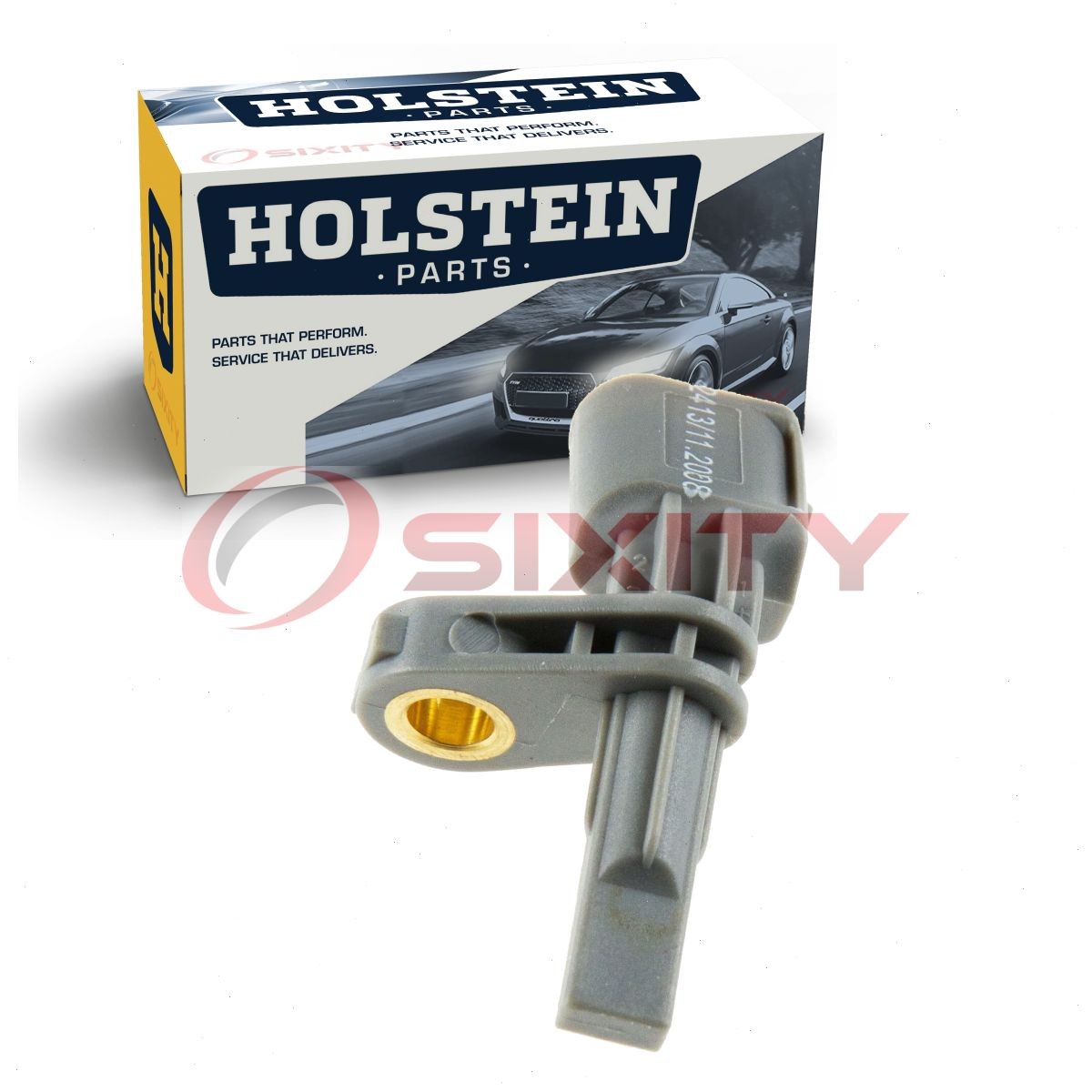 Holstein Front Right ABS Wheel Speed Sensor for 2003-2010 Porsche Cayenne vp