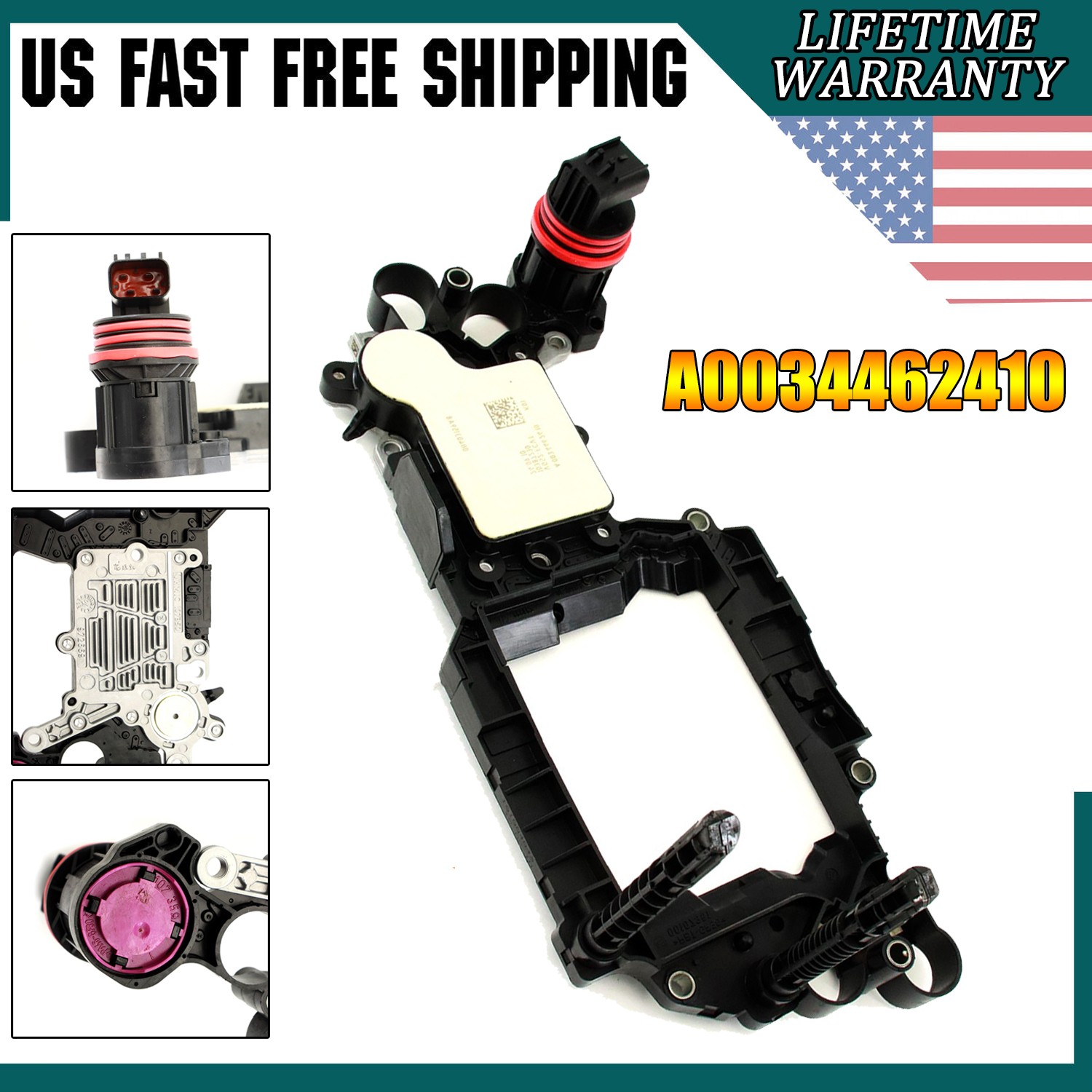 Transmission Electronic Control Unit A0034462410 722.8 For Mercedes-Benz AWD FWD