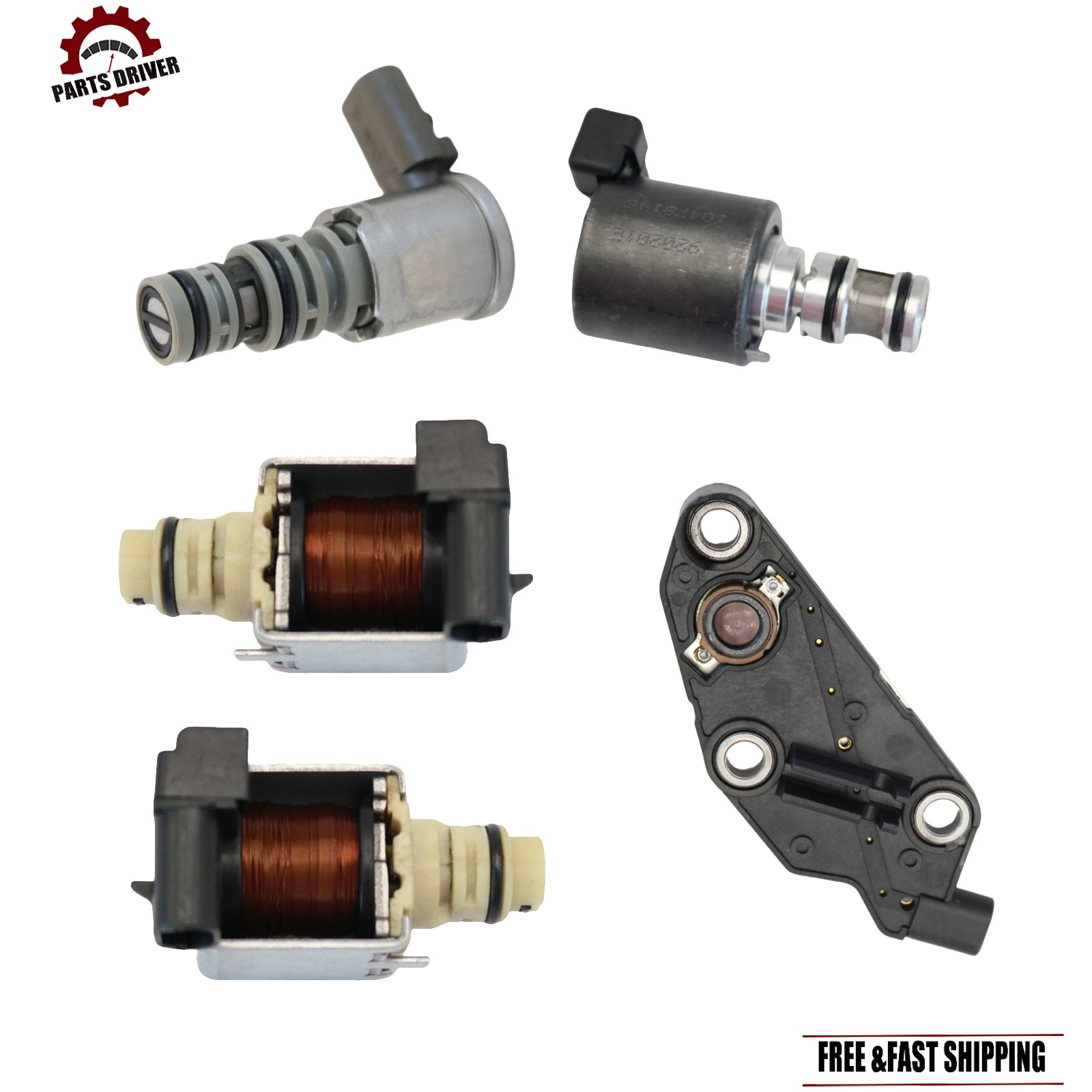 Transmission Solenoid Kit Set 4T65E For Chevrolet Impala Buick Lucerne Pontiac