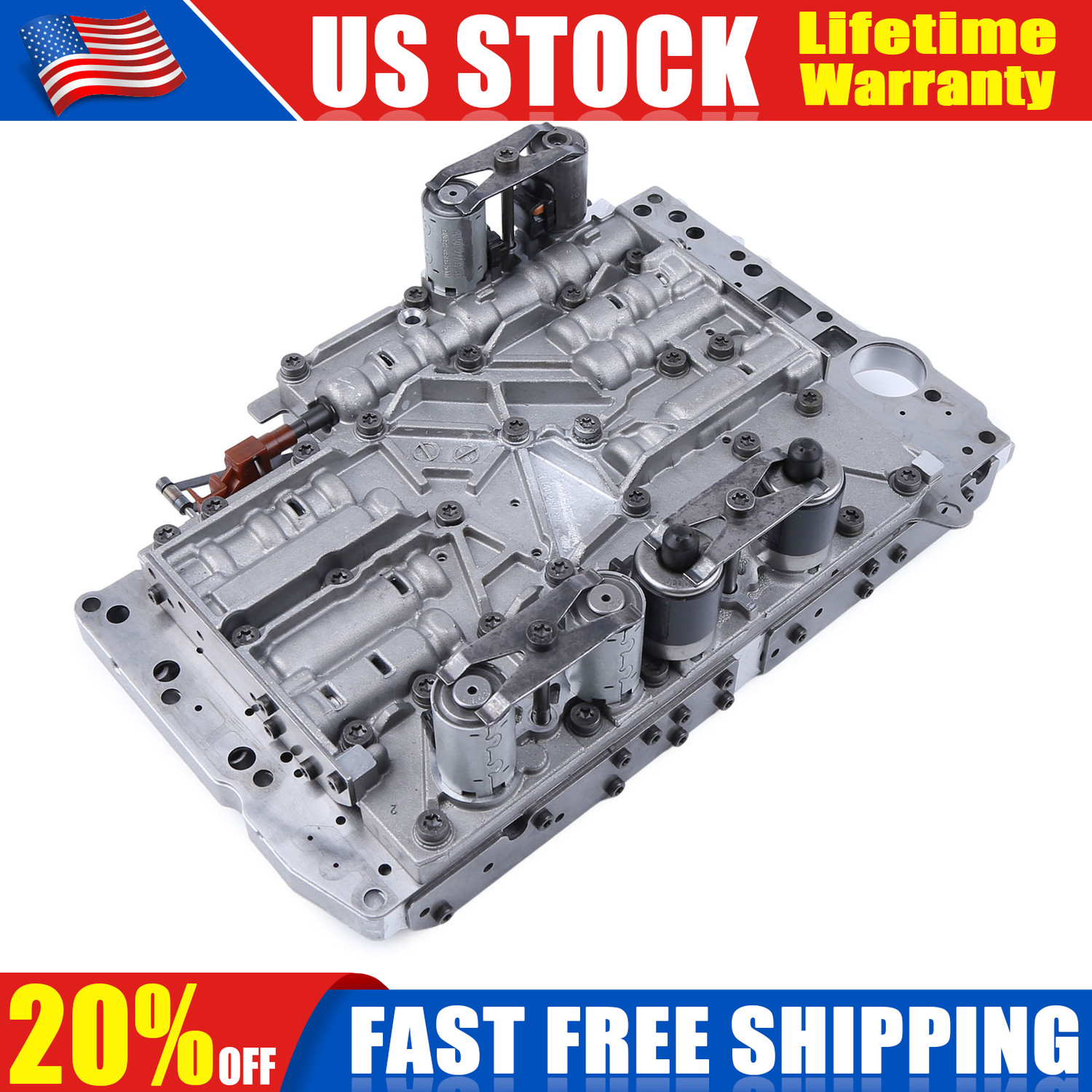 TRANSMISSION VALVE BODY WITH 6PCS SOLENOID FOR CHRYSLER FOR MERCEDES-BENZ 722.6