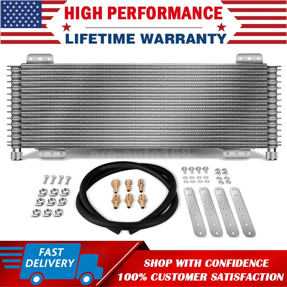 Low Pressure Drop Transmission Oil Cooler LPD47391 40,000 GVW with Mounting Kit