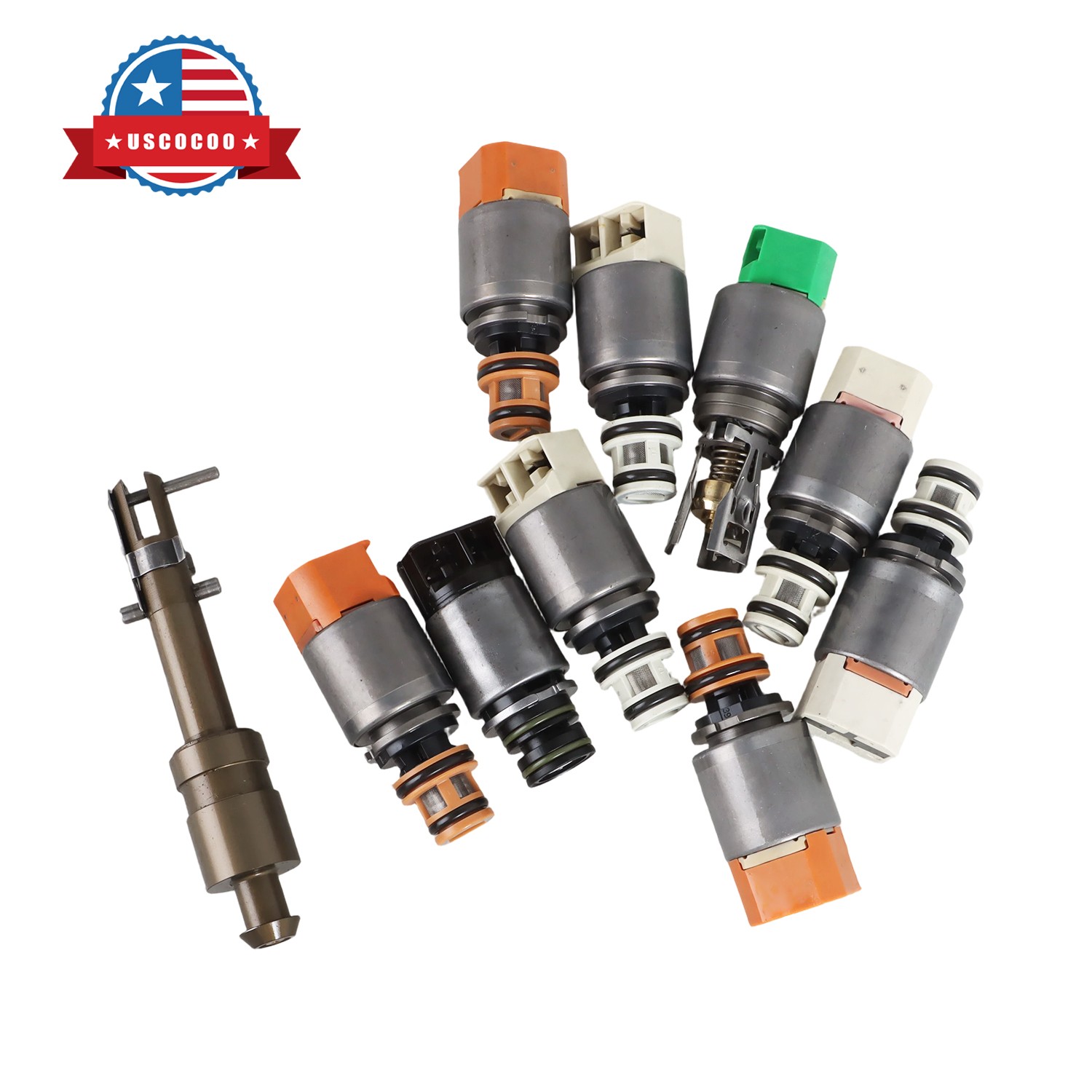 1 Set 8HP45 8HP70 8HP90 Transmission Solenoid Kit For 8HP45X 8HP70 8HP75X