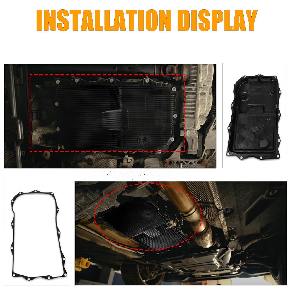 Auto Transmission Oil Pan For Ram 1500 Dodge Charger Jeep Grand Cherokee 8HP70