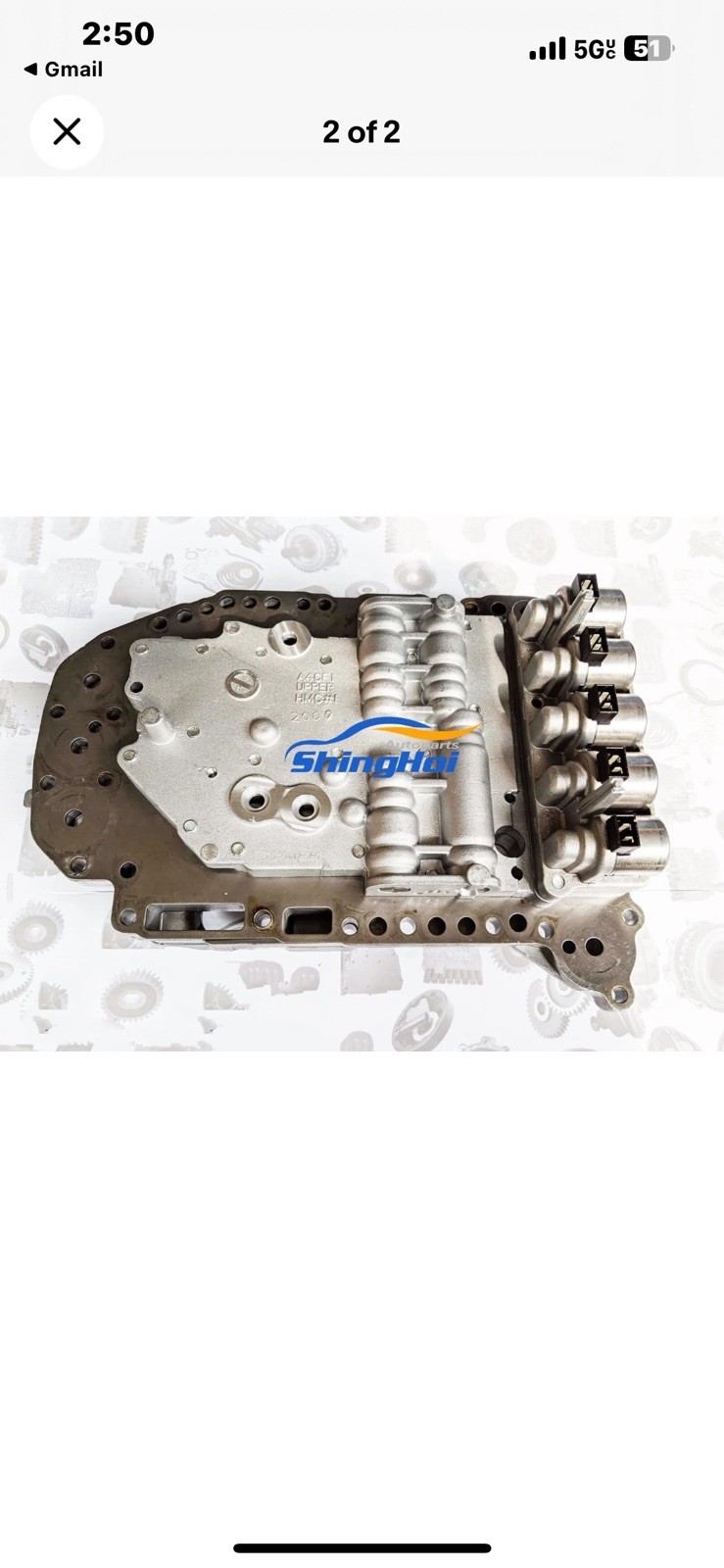 A4CF1 A4CF2 4621023020 4621023000 Transmission Valve Body For HYUNDAI KIA