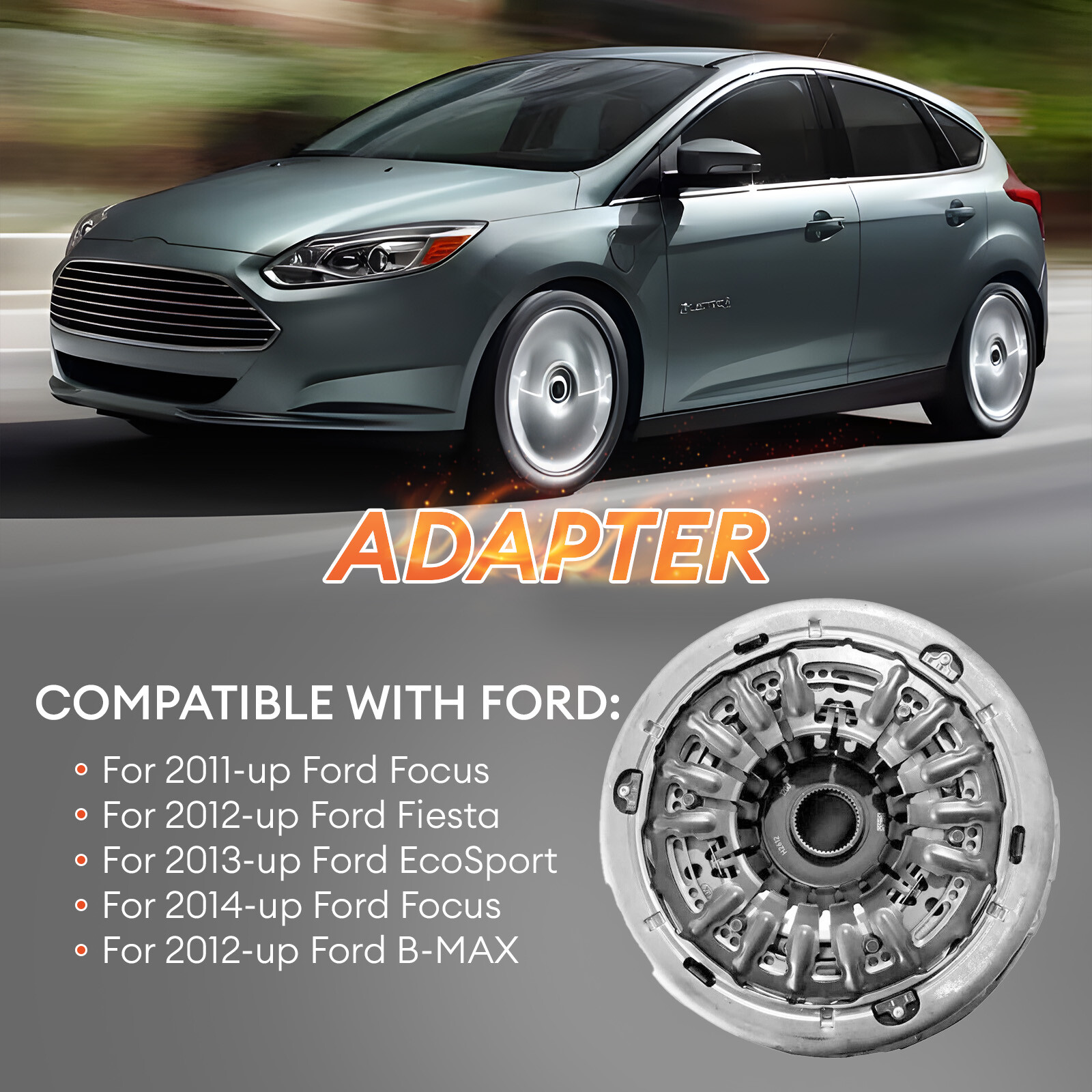 DPS6 6DCT250 Auto Transmission Dual Clutch Kit 602000800 For Ford Focus Fiesta