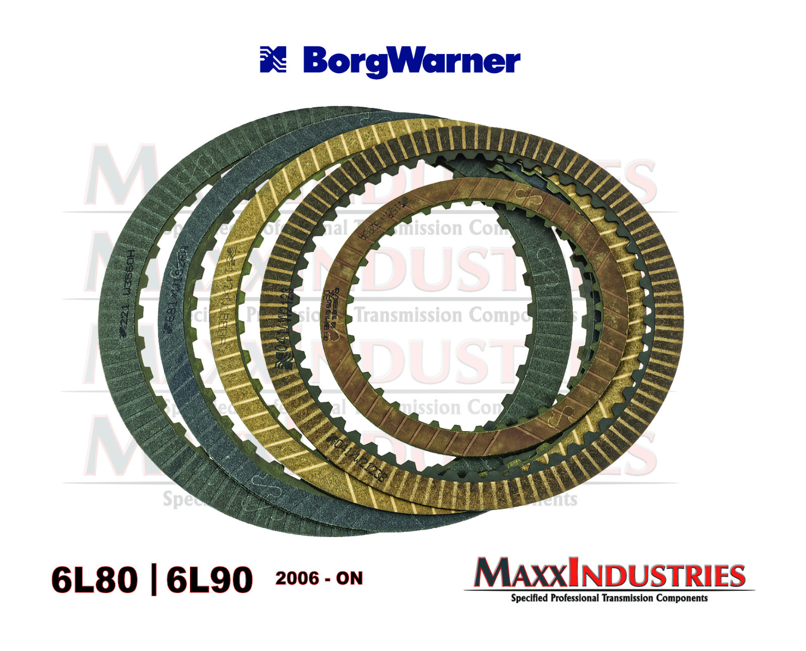 Borg Warner 34352KIT 6L80 Friction Plate Kit fits for GM 2010+