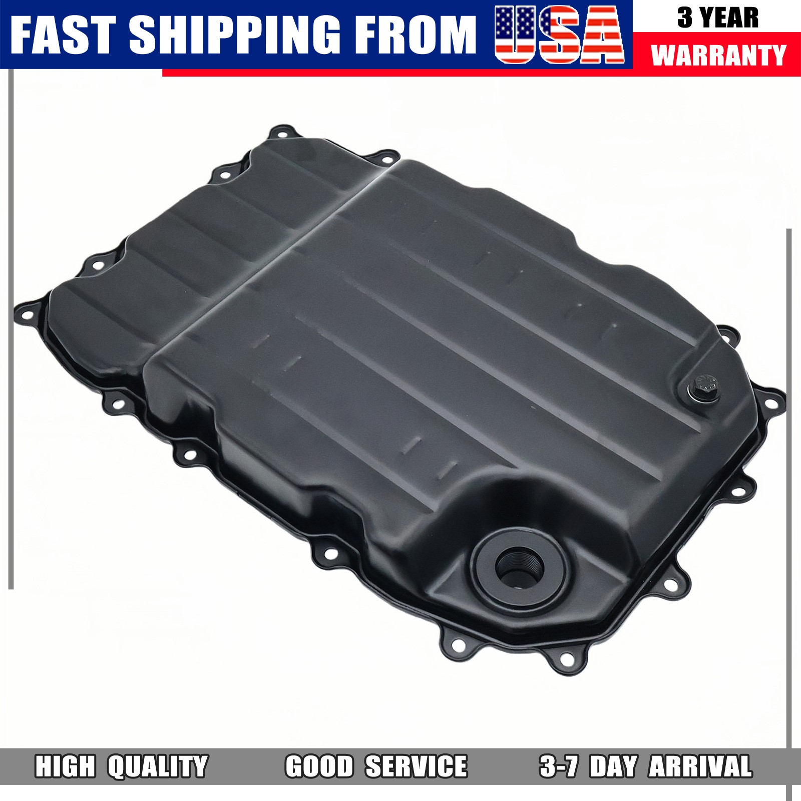 Auto Trans Oil Pan w/ Gasket For 2007-2010 Audi Q7 Porsche Cayenne VW Touareg