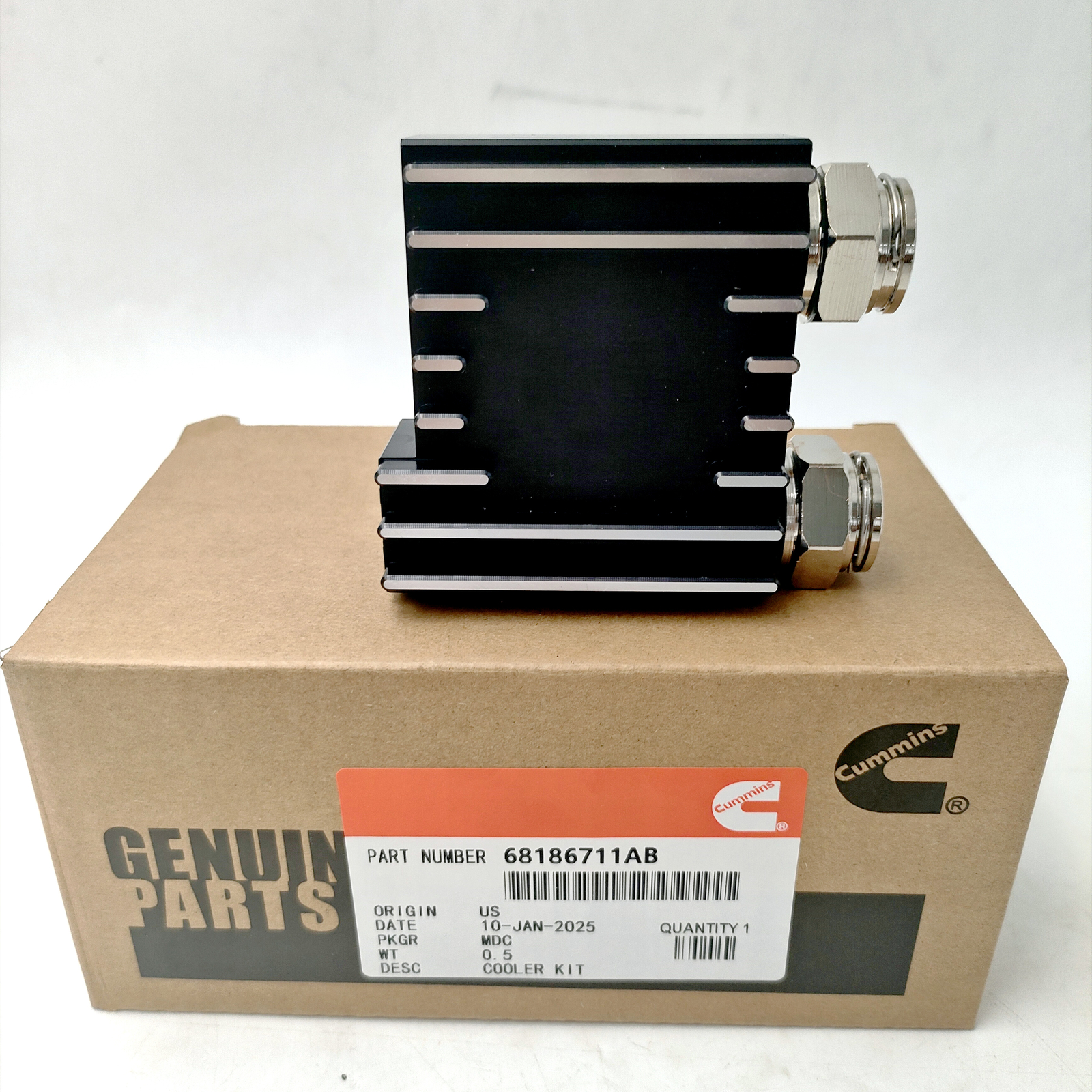 Transmission Cooler Thermostatic Bypass Upgrade For Dodge Ram 6.7L Cummins 13-18