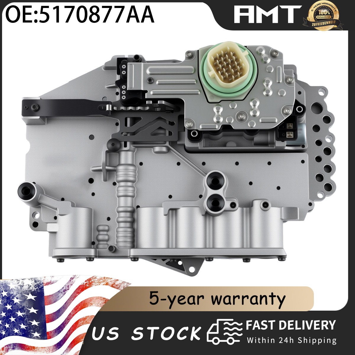 OEM 545RFE Transmission Valve Body w/ Solenoid For Dodge Ram Chrysler Charger