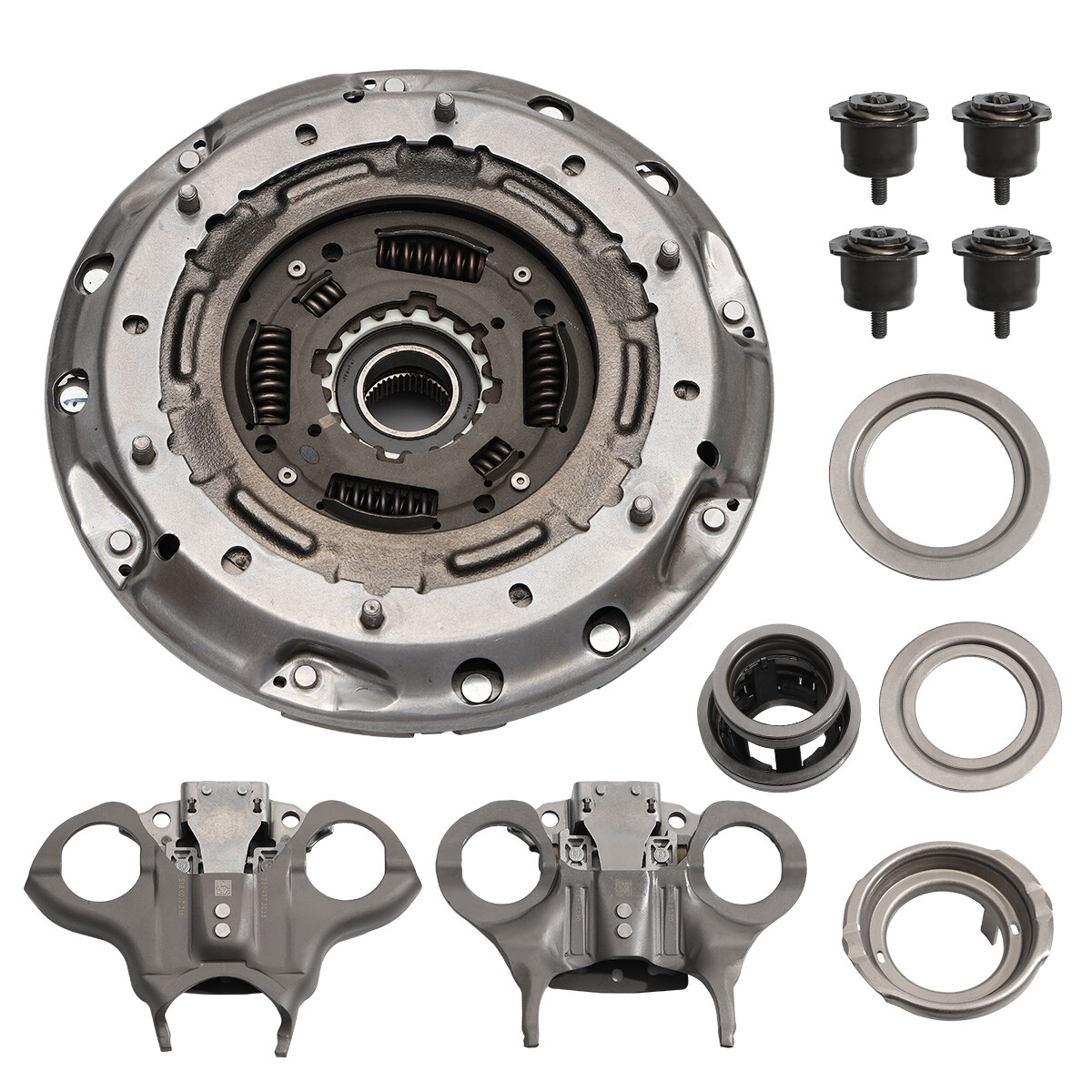 Transmission Dual Clutch Fork Kit For FORD FOCUS Fiesta 2012- 2019 6DCT250 DPS6