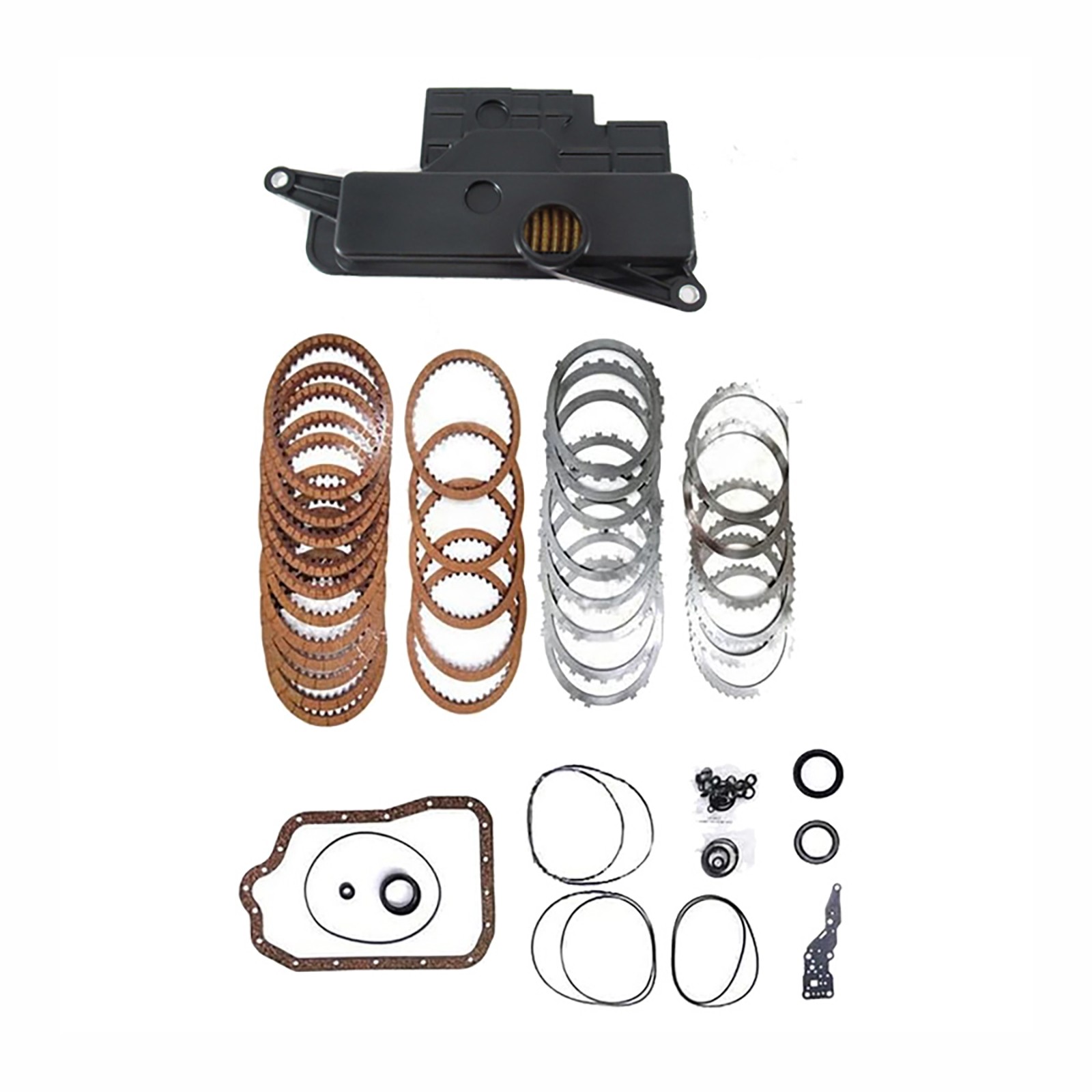 1 set transmission Overhaul Kit Steel Plates Friction Plates Filter Suitable