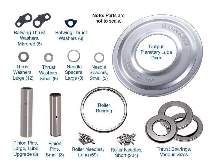 . 6l90e 6L90 output planet planetary repair kit Sonnax 104584-90K