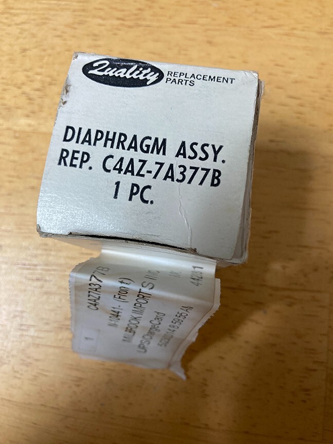 NOS 1964-72 Ford Quality Repr C4 C6 Transmission Diaphragm Assembly C4AZ-7A377-B