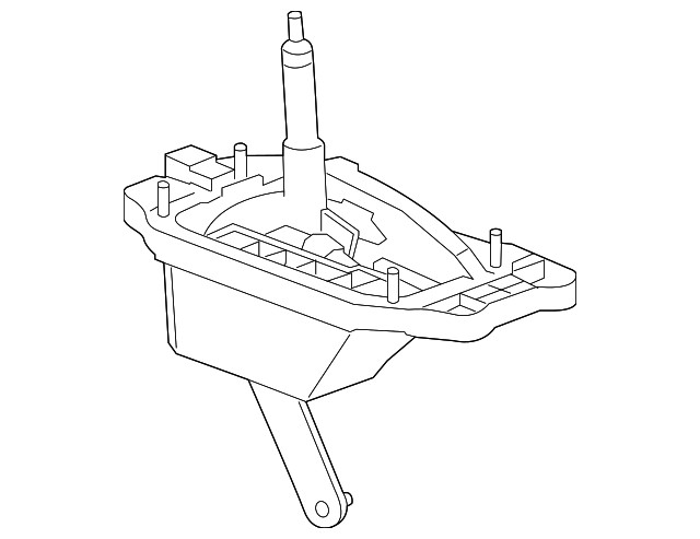 Genuine GM Automatic Transmission Shift Lever Assembly 23320197