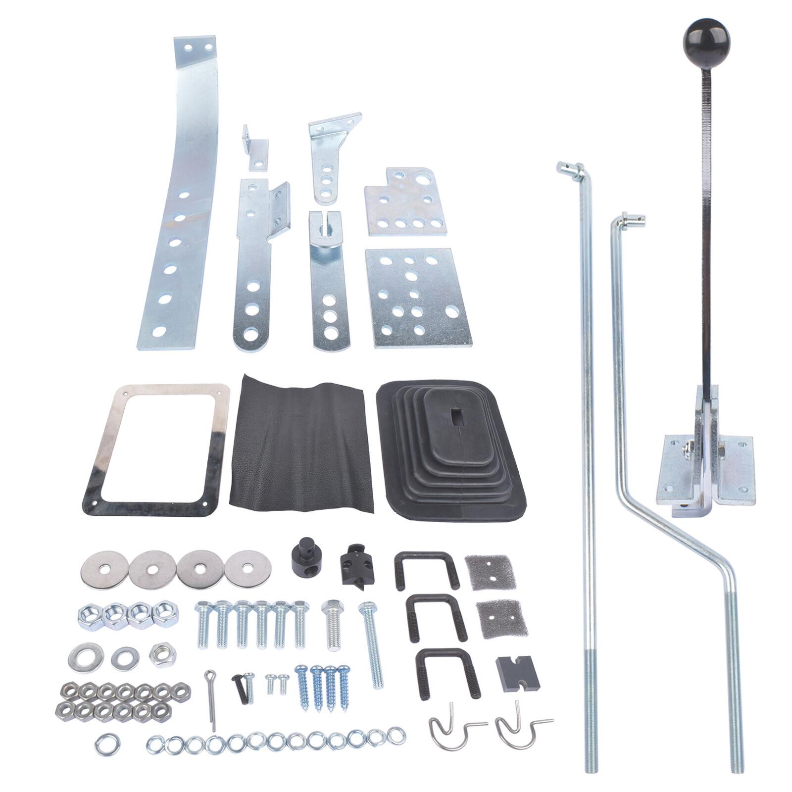 Universal 3-4 Speed Automatic Floor Shifter For Ford C4 C6 GM 700R4 TH400 TH350