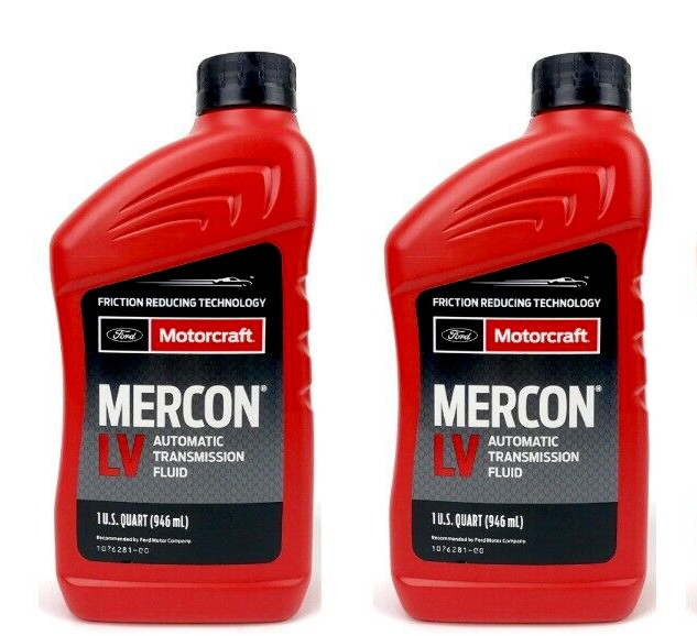 Motorcraft XT10QLVC Mercon LV Automatic Transmission Fluid 2 Quarts