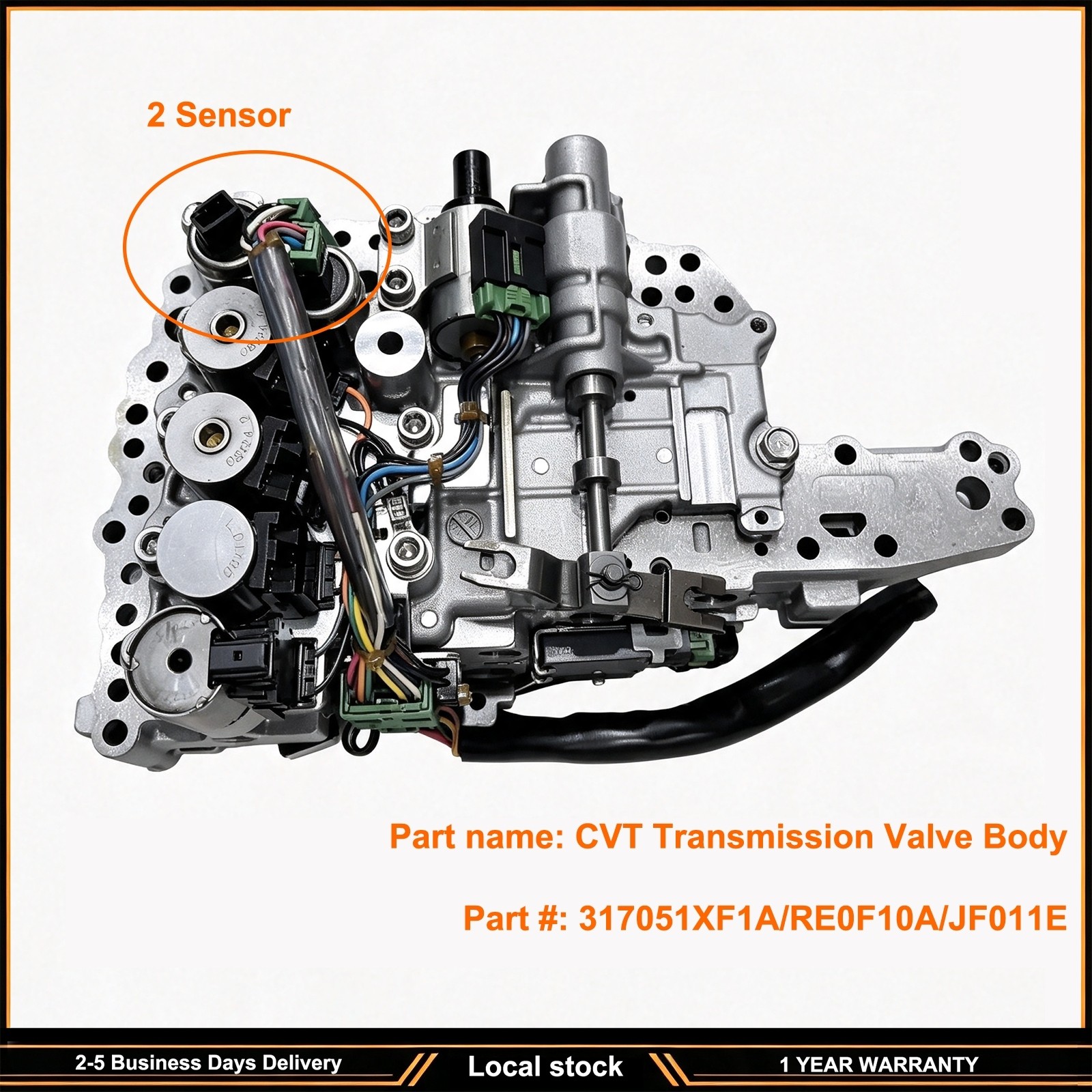 CVT Valve Body Transmission JF011E For 07-2017 Jeep Patriot Compass 2.0/2.4/2.5L