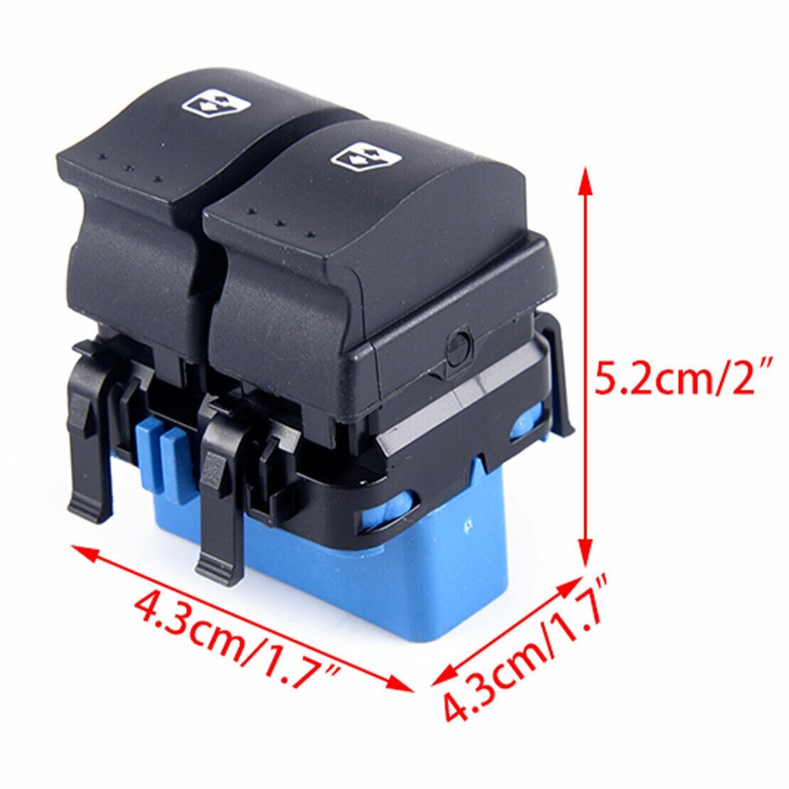 For Vauxhall Vivaro Movano New Front Door Electric Window Switch 93858398