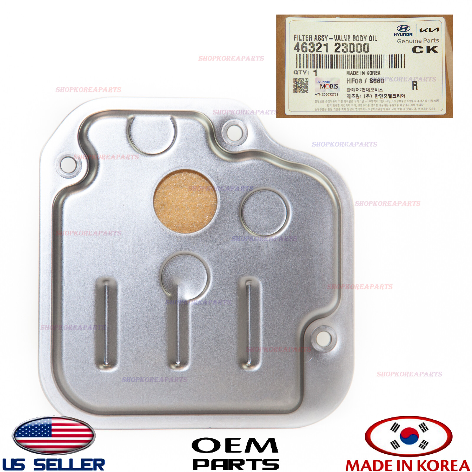 Genuine OEM Auto Transmission Oil Filter HYUNDAI KIA *See compatibility