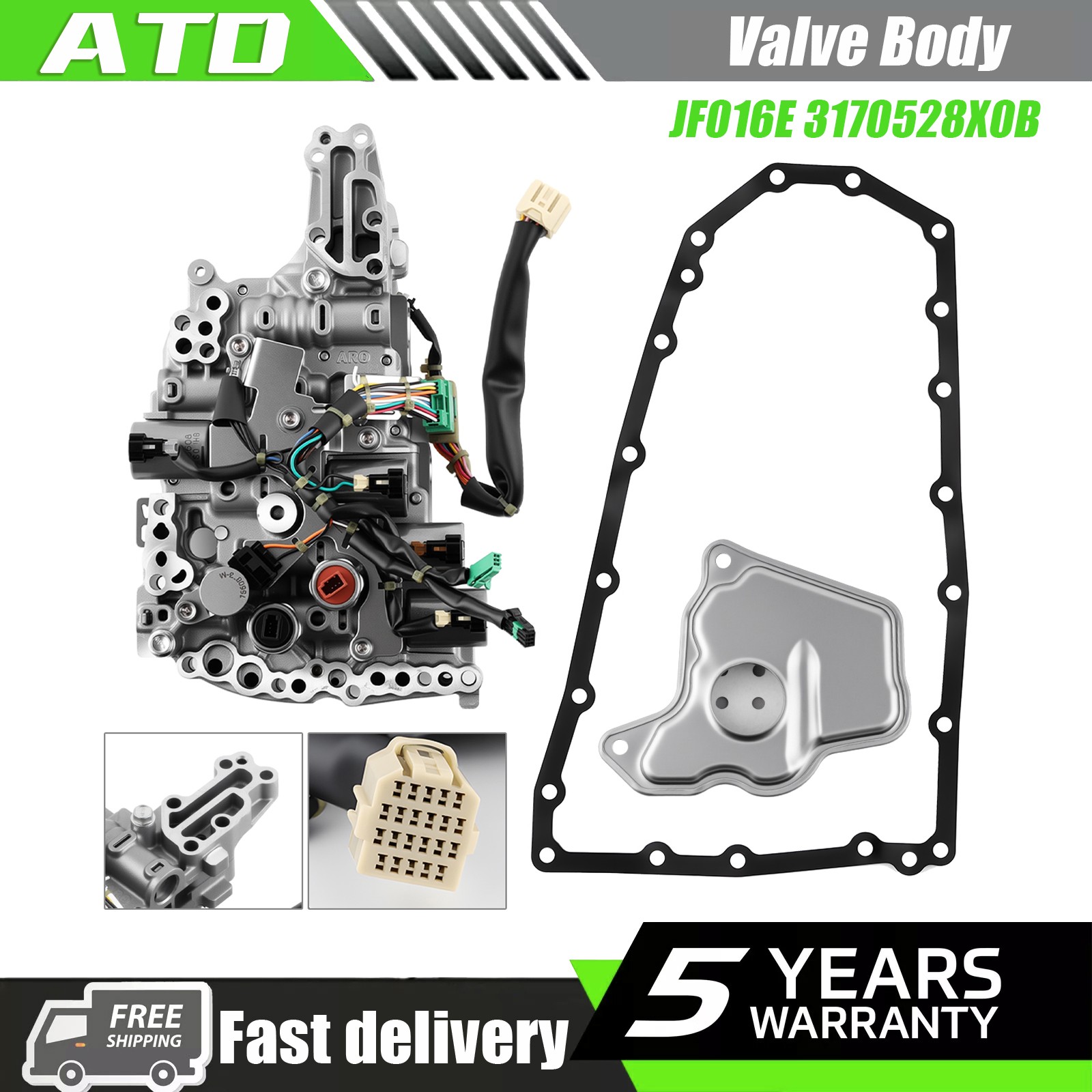 OEM CVT Transmission Valve Body w/Filter Kit For 2013-2018 Nissan Altima 2.5 CV