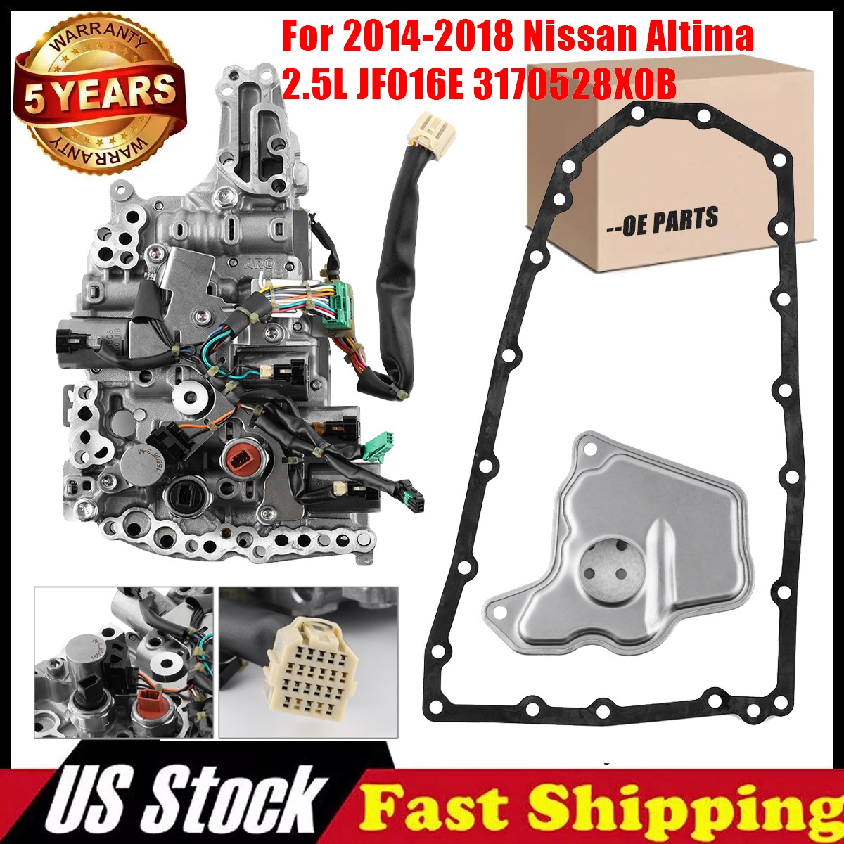 For 2014-2018 Nissan Altima 2.5L JF016E Valve Body W Solenoids & Filter Kit …