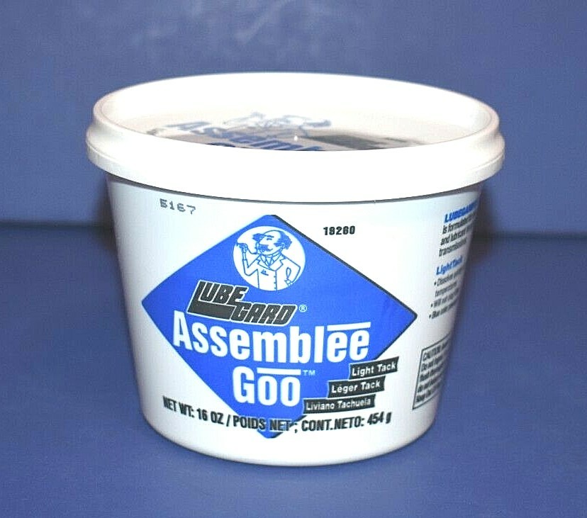 Lubegard Dr Tranny Blue Assemblee Goo Trans Gel Assembly Lube Lite Tack 16 OZ