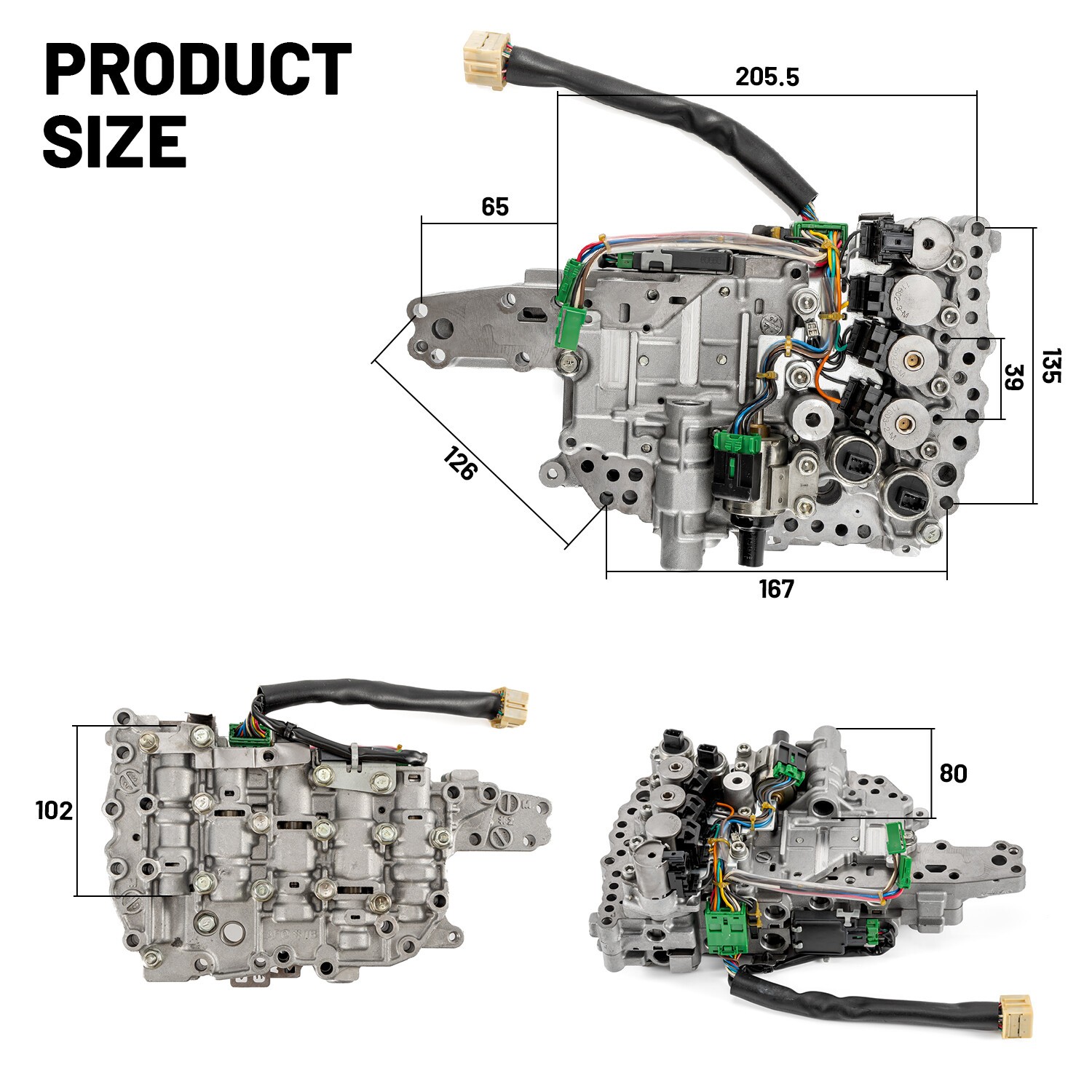 Fit For Nissan NV200 Rogue 2.0L 2.5L CVT (RE0F10A) Valve Body & Stepper Motor